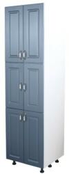 Spectral Mobila Soldat 60 cu 6 usi Zebra MDF albastru drept
