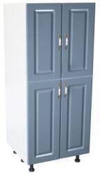 Spectral Mobila Soldat 60 cu 4 usi Zebra MDF albastru drept