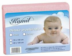 Bellatex Cearşaf de pat pentru copii, roz, 60 x 120 cm, roz, 60 x 120 cm