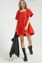 Abercrombie & Fitch ruha piros, mini, harang alakú - piros M - answear - 21 990 Ft