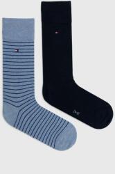 Tommy Hilfiger zokni 2 pár sötétkék, férfi, 100001496 - sötétkék 39/42 - answear - 5 590 Ft