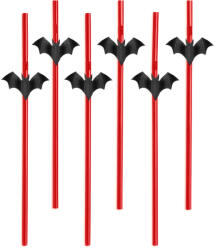 PartyDeco Set 6 paie Bats, 19.5cm (SLH2)