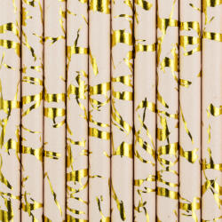 PartyDeco Set 10 paie roz pudra, 19.5cm (SPP13M-081P)