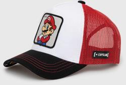 Capslab sapka Super Mario fehér, mintás - fehér Univerzális méret