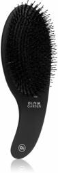 Olivia Garden Black Label CURVE Board&Nylon bristles perie de par cu peri de mistret 1 buc
