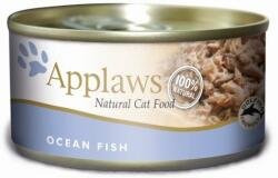 Applaws Cat Adult Ocean Fish in Broth 24x156 g cu peste oceanic, hrana pisica in supa