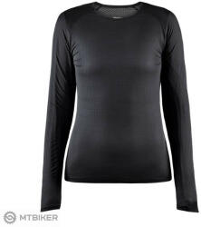 Craft PRO Dry Nanoweight LS női póló, fekete (XS)
