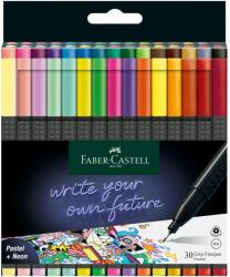 Faber-Castell Faber-Castell Grip tűfilc, 0, 4 mm, 30 db / készlet (FC151630)