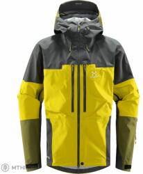 Haglöfs Spitz GTX PRO kabát, sárga/sötétszürke (XXL)