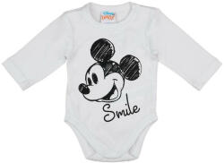 Andrea Kft Hosszú ujjú baba body Mickey egér mintával
