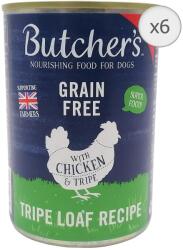 Butcher's ORIGINAL nedves táp kutyáknak, csirkével és szervekkel, pástétom, 6 x 400g