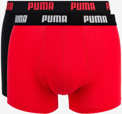 PUMA Férfi Puma 2 db-os Boxeralsó szett L Fekete Piros
