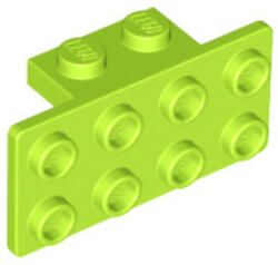 LEGO® Alkatrészek (Pick a Brick) Lime 1x2/ 2x4 Sarok elem 6195539
