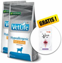 FARMINA Farmina Vet Life Hypoallergenic Fish & Potato Canine 2x12 kg + Arpalit NEO GRATUIT