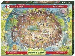 Heye Puzzle Heye din 1000 de piese - Grădină zoologică (30013) Puzzle