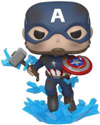 Funko Figurina Funko POP! Marvel - Captain America with Broken Shield & Mjolnir #573 (FK45137)
