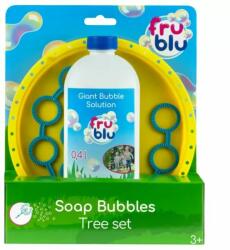 Fru Blu FruBlu: set de suflat baloane de săpun cu 0, 4 l lichid (DKF0483)