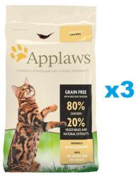 Applaws Cat Adult Chicken 6 kg (3x2 kg) csirkével macskáknak
