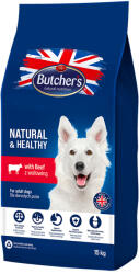 Butcher's 15kg Butcher's Natural & Healthy marha száraz kutyatáp