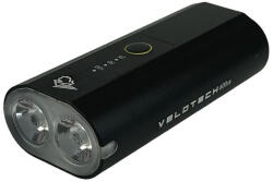 Velotech Pro 600L USB-ről tölthető első lámpa, 600 lumen, fekete