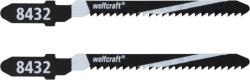 Wolfcraft dekopír fűrészlap 2db HCS 75mm íves vágás (8432000)