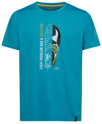 La Sportiva Solution T-Shirt M férfi póló L / kék