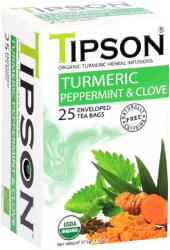 BASILUR Ceai Eco turmeric & peppermint clove, 25 plicuri, Tipson