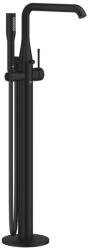 GROHE Essence Egykaros kádtöltő csaptelep 1/2", padlóra szerelhető Fekete 25248KF1 (25248KF1)