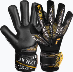 Reusch Mănuși de portar Reusch Attrakt Silver NC Finger Support black/gold/white/black