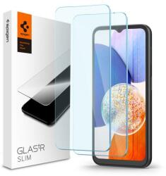 Spigen AGL07447 Samsung Galaxy A15 / A15 5G / A25 Spigen GlastR Slim edzett üveg képernyővédő fólia, 2 db-os csomag, átlátszó (AGL07447)