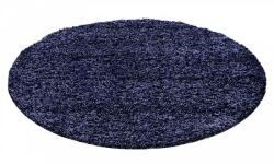 LIFE Ay life 1500 kék 200cm egyszínű kör shaggy szőnyeg (195182)