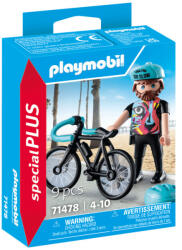 Playmobil Playmobil-FIGURINA CICLISTUL PAUL (PM71478)