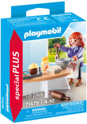 Playmobil Playmobil-FIGURINA FEMEIE PATISER (PM71479) Figurina