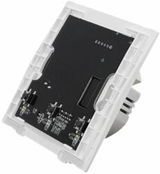 SmartWise B63 UNI Zigbee 3.0 + RF, univerzális bekötésű, 3 áramkörös, fizikai nyomógombos okos vi