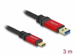 Delock Cablu USB 3.2-A la USB type C T-T 3m, Delock 80619 (80619)