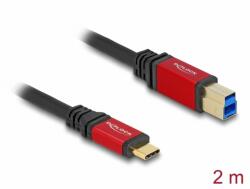 Delock Cablu USB 3.2 type C la USB-B T-T 2m, Delock 80613 (80613)