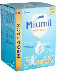 Milumil 3 Junior tejalapú anyatej-kiegészítő tápszer 12. hónapos kortól 1000 g - bevasarlas