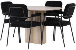  Étkezőgarnitúra Dallas 4358 (Világos fa)