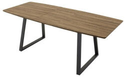 Asztal Dallas 172 (Barna + Fekete)