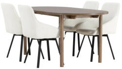  Étkezőgarnitúra Dallas 4131 (Bézs + Fekete)