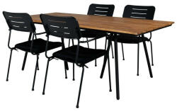 Asztal és szék garnitúra Dallas 2157