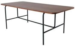  Asztal Dallas 1717 (Dió + Fekete)