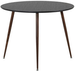  Asztal Dallas 125 (Fekete + Dió)