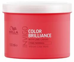 Wella Professionals Invigo Color Brilliance hajpakolás normál és vékonyszálú hajra, 500 ml