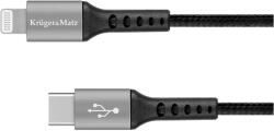 Krüger&Matz KM1267 Krüger&Matz USB Type-C - Lightning C94 MFi kábel, 1m (KM1267)