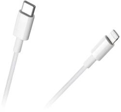 Rebel RB-6009-100-W USB Type-C - Lightning kábel, fehér színű, 1m REBEL (RB-6009-100-W)