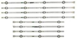 Samsung Háttérvilágítás Samsung 43coll 4+3LED 3V V5DN-430SM 8db/csomag - jet - 6 800 Ft