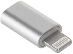 M-Life ML0851W Átalakító, Micro USB aljzat - lightning dugó iPhone/iPad-hez (ML0851W)