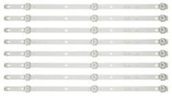 Philips Háttérvilágítás Philips 43coll 3LED 3V 4708-K430WDC 8db/csomag