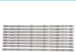 AKAI Háttérvilágítás Akai 55coll 6LED 6V MS-L1239 9db/csomag 8A+1B - jet - 21 000 Ft
